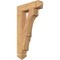 Ekena Millwork Balboa Arts & Crafts Smooth Bracket, Western Red Cedar, 3 1/2"W x 16"D x 28"H BKT04X16X28BOA03SWR - alternate 1